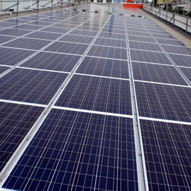 某センター太陽光発電設備設置工事